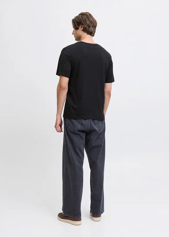 JJ REBEL T-Shirt aus reiner Baumwolle, Loose Fit, JJ REBEL