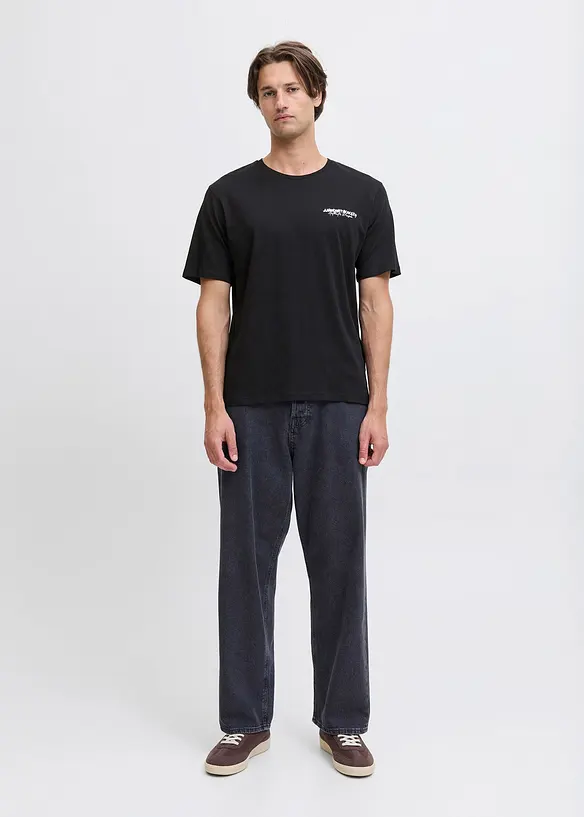 JJ REBEL T-Shirt aus reiner Baumwolle, Loose Fit, JJ REBEL