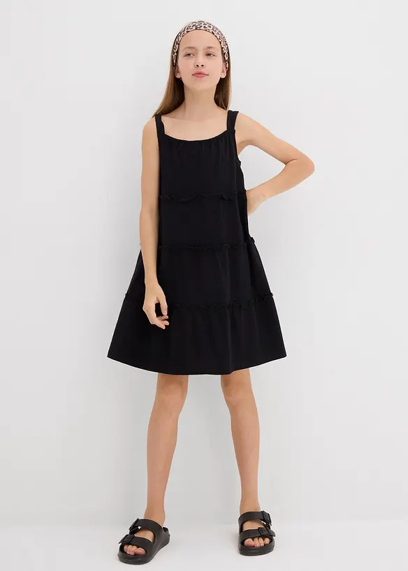 Tr&auml;gerkleid aus reiner Bio-Baumwolle, bonprix