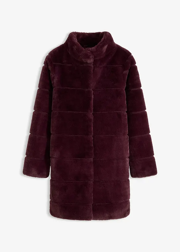 Manteau en tissu peluche, bonprix