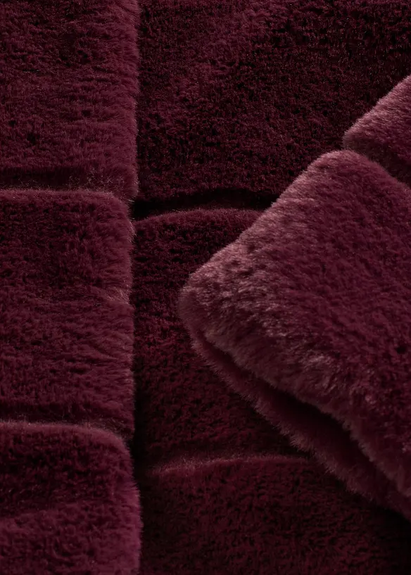 Manteau en tissu peluche, bonprix