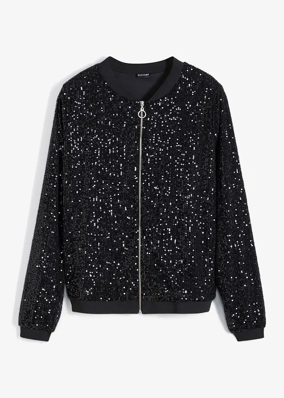 Blouson &agrave; sequins, bonprix