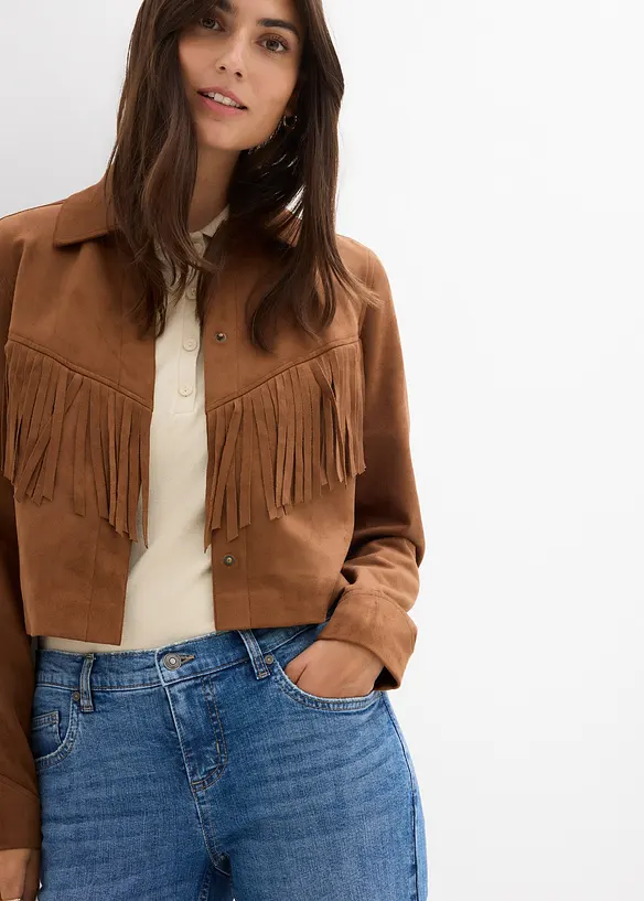 Flared-Jeans Mid Waist, bonprix