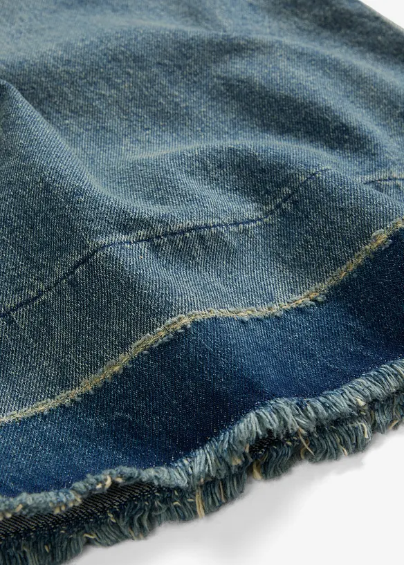 Wide-Leg-Jeans Mid Waist, bonprix