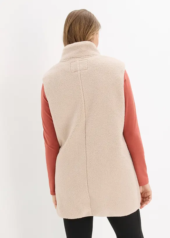 Teddy-Fleece Weste, bonprix