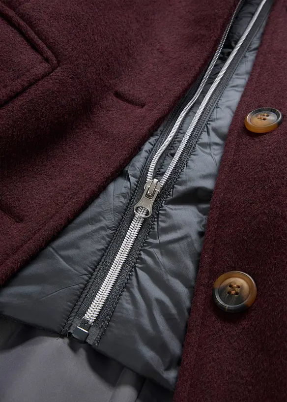 Wintermantel, 2in1 Optik, bonprix