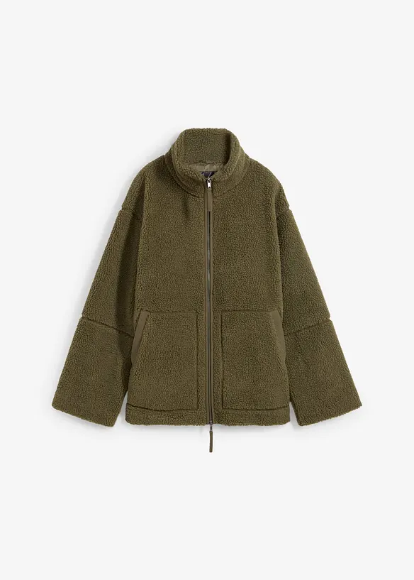 Veste en sherpa doubl&eacute;e, bonprix