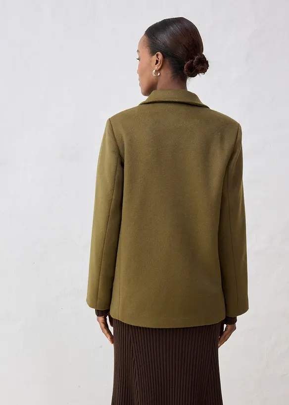 Caban en laine, bonprix