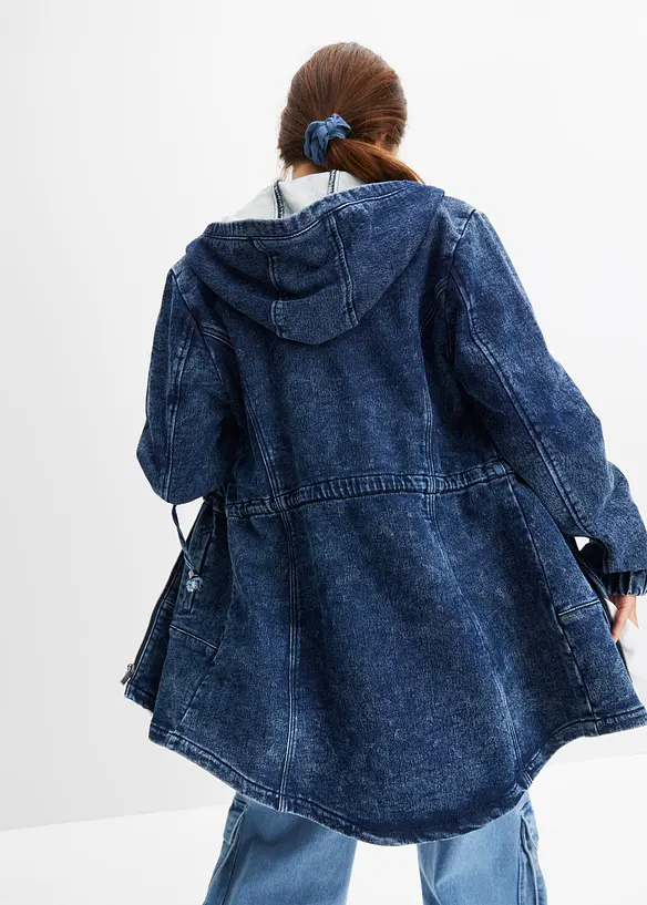 Parka en jean l&eacute;g&egrave;re, bonprix