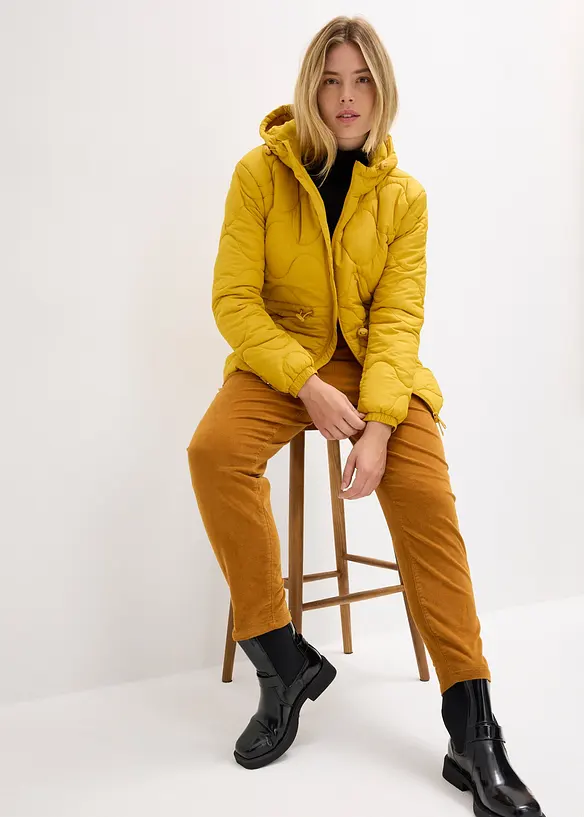 Veste matelass&eacute;e &agrave; capuche, bonprix