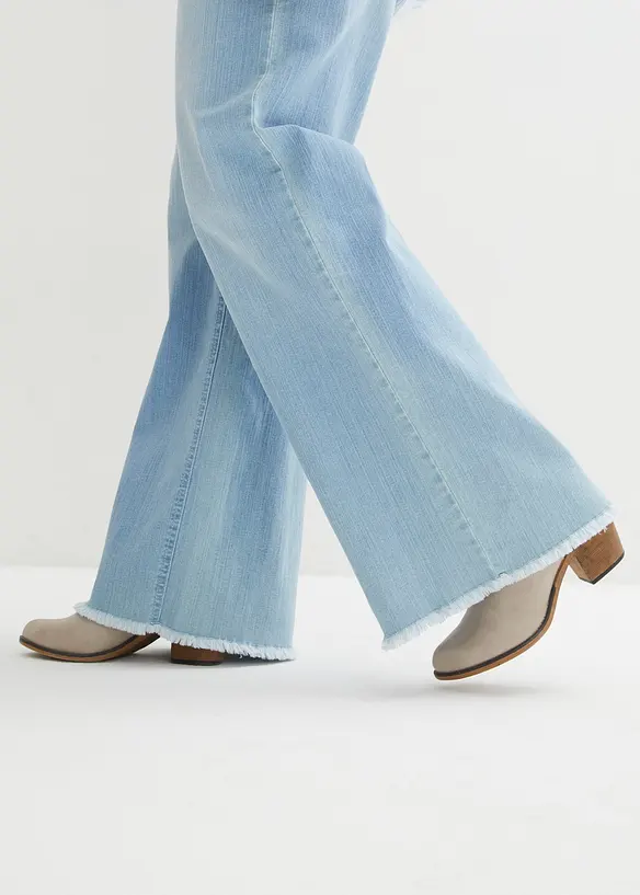 Jean large taille haute, bonprix