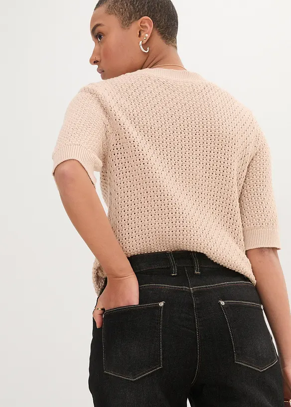 Boyfriend Jeans Mid Waist, Stretch, bonprix