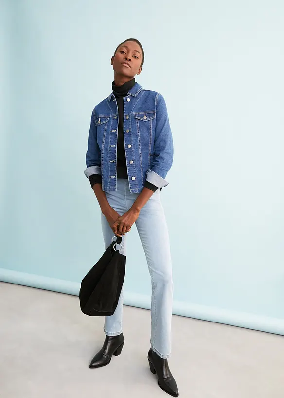 Veste en jean, bonprix