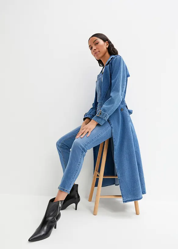 Salopette en jean boyfriend, bonprix