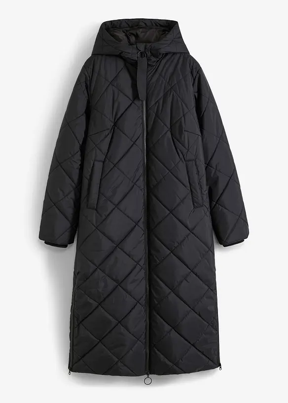Manteau matelass&eacute; et rembourr&eacute; &agrave; capuche, bonprix