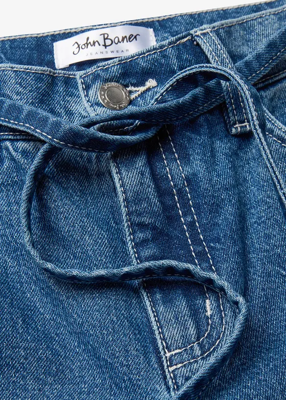 Jean large taille mi-haute, bonprix