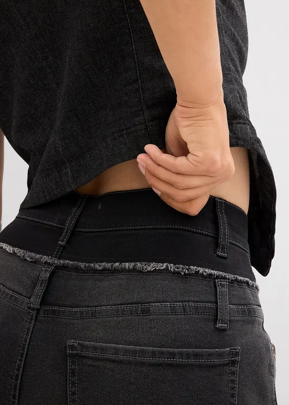 Wide-Leg-Jeans High Waist, bonprix