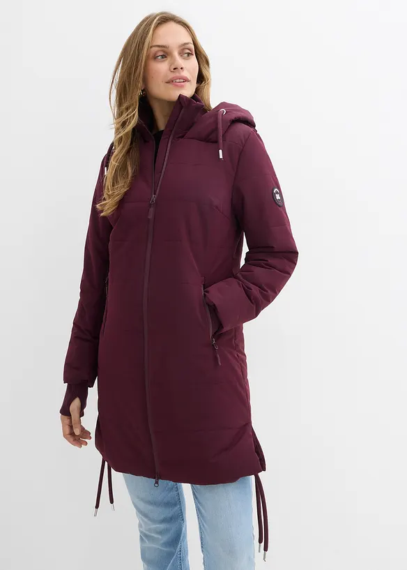 Longue doudoune d&eacute;perlante, bonprix