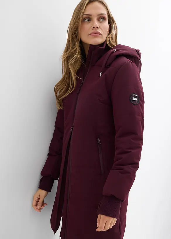 Longue doudoune d&eacute;perlante, bonprix