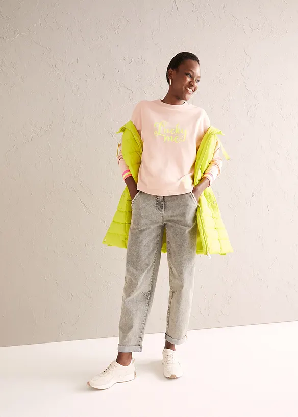 Boyfriend-Jeans mit Vintagewaschung, bonprix