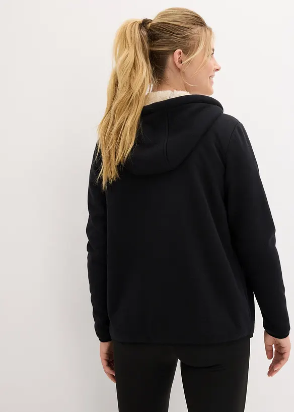 Veste polaire doubl&eacute;e sherpa, bonprix