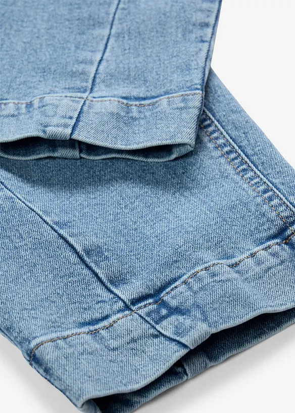 Barrel-Jeans, Mid Waist, cropped, bonprix