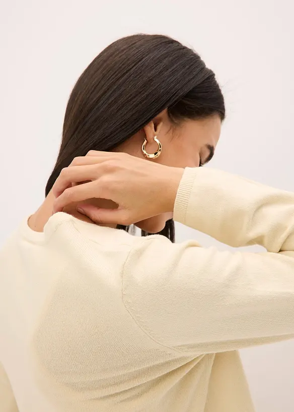 Schlichte Feinstrickjacke, bonprix