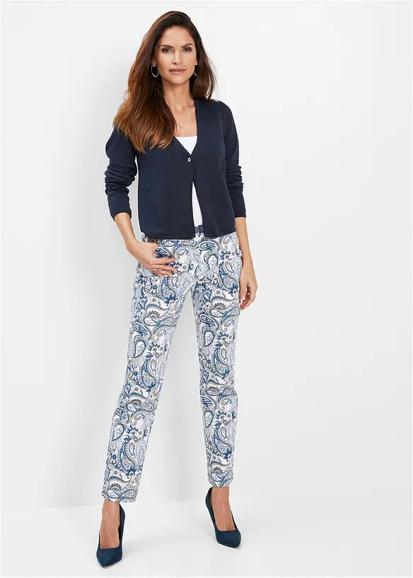 Schlichte Feinstrickjacke, bonprix