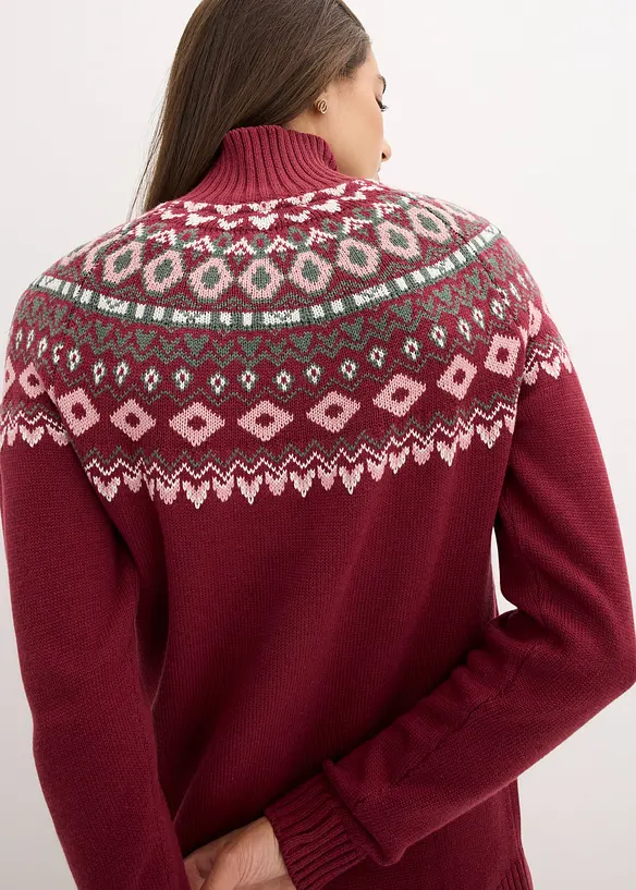 Pull &agrave; col roul&eacute;, bonprix