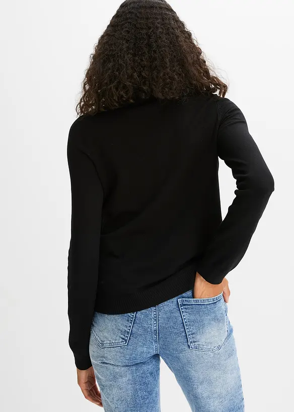 Gilet fluide en fine maille, bonprix