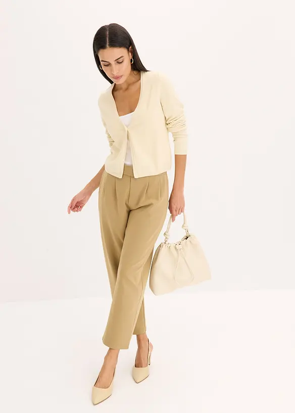 Schlichte Feinstrickjacke, bonprix