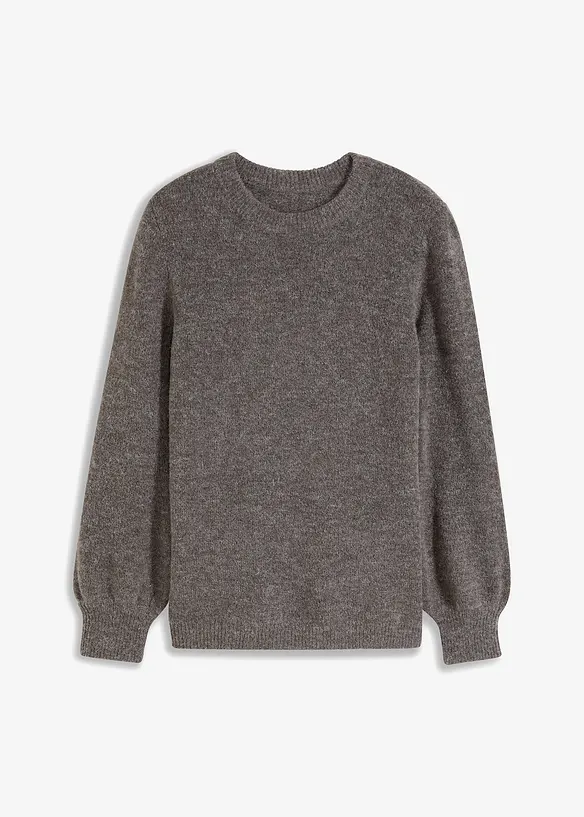 Pullover mit Ballon&auml;rmeln, bonprix