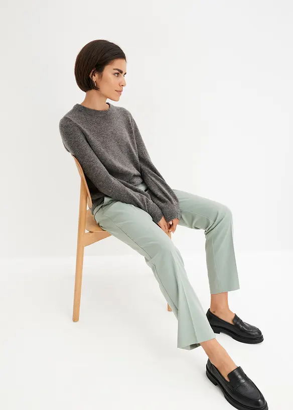 Pullover mit Ballon&auml;rmeln, bonprix