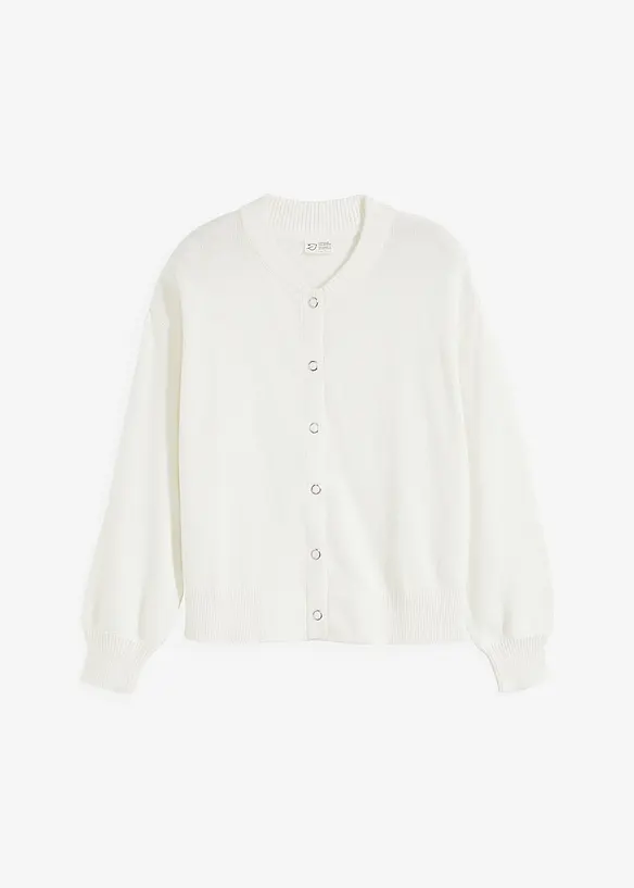 Gilet en maille 100% coton, bonprix