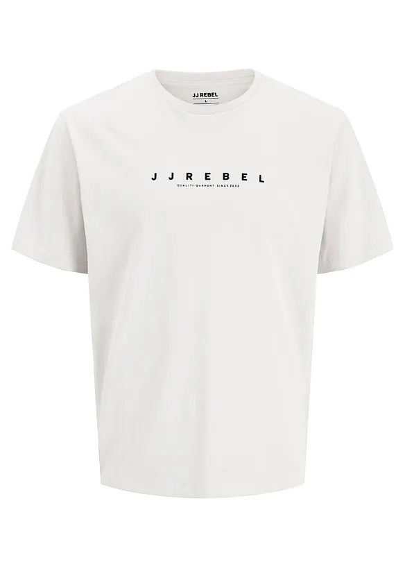 JJ REBEL T-Shirt aus reiner Baumwolle, Loose Fit, JJ REBEL