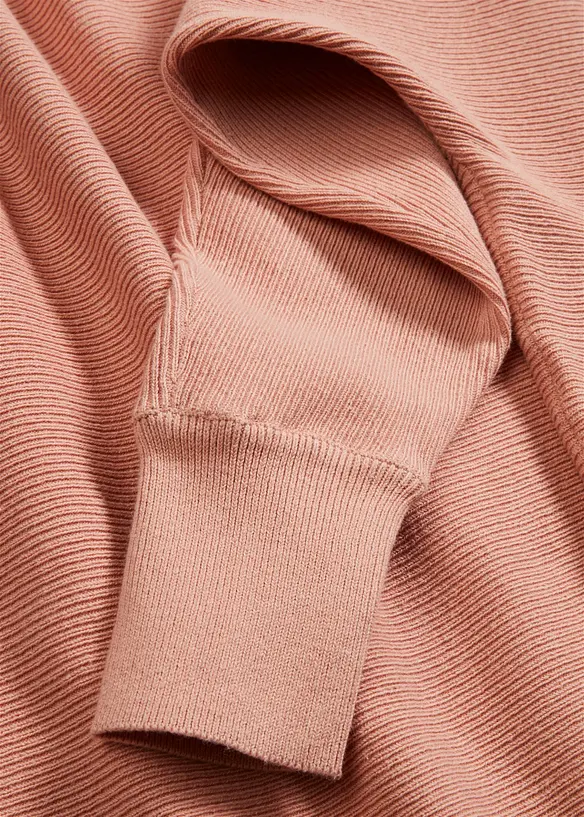 Oversize-Ripp-Pullover, bonprix