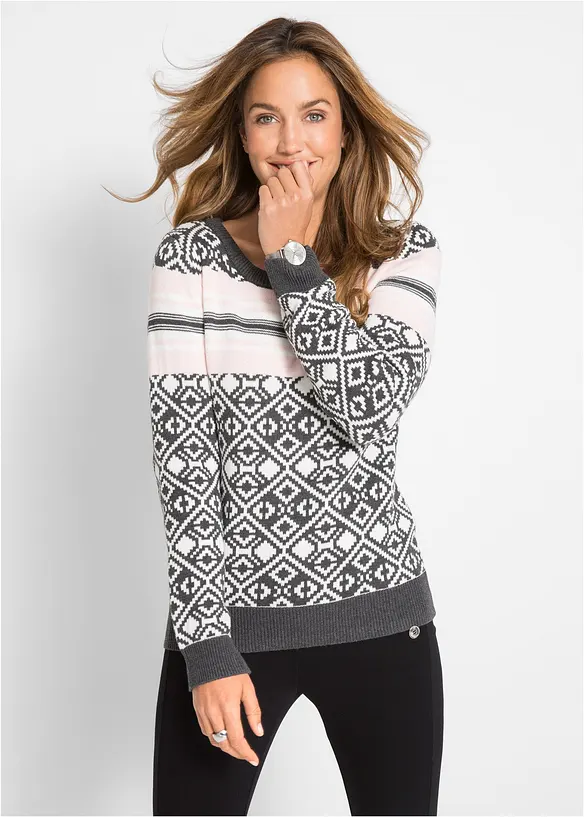Norweger-Pullover, bonprix