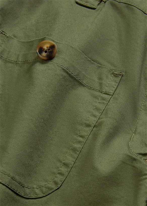 Jean large, taille haute et &eacute;lastiqu&eacute;e, bonprix