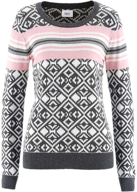 Norweger-Pullover, bonprix