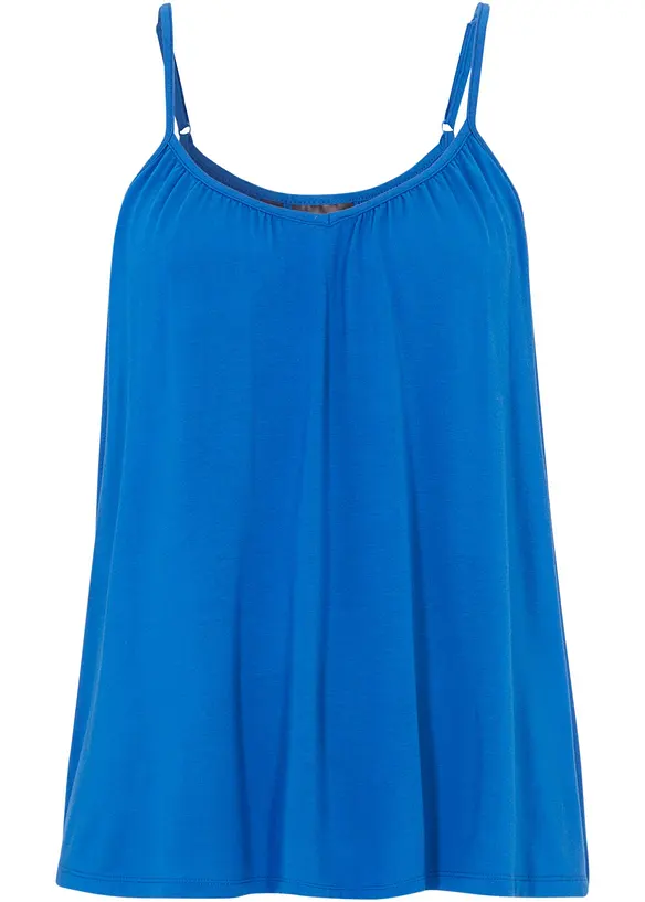 Spaghettitr&auml;ger-Top aus flie&szlig;ender Viskose, bonprix
