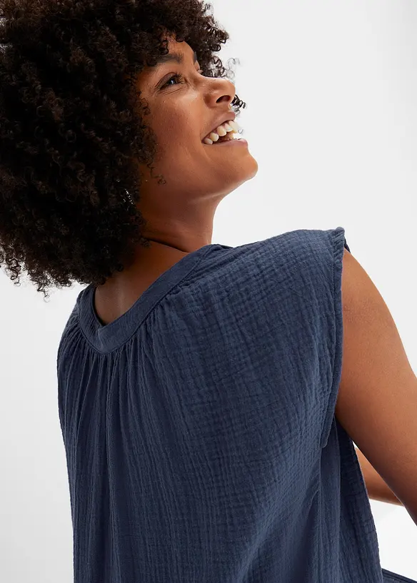 Minikleid aus reiner Baumwolle, bonprix