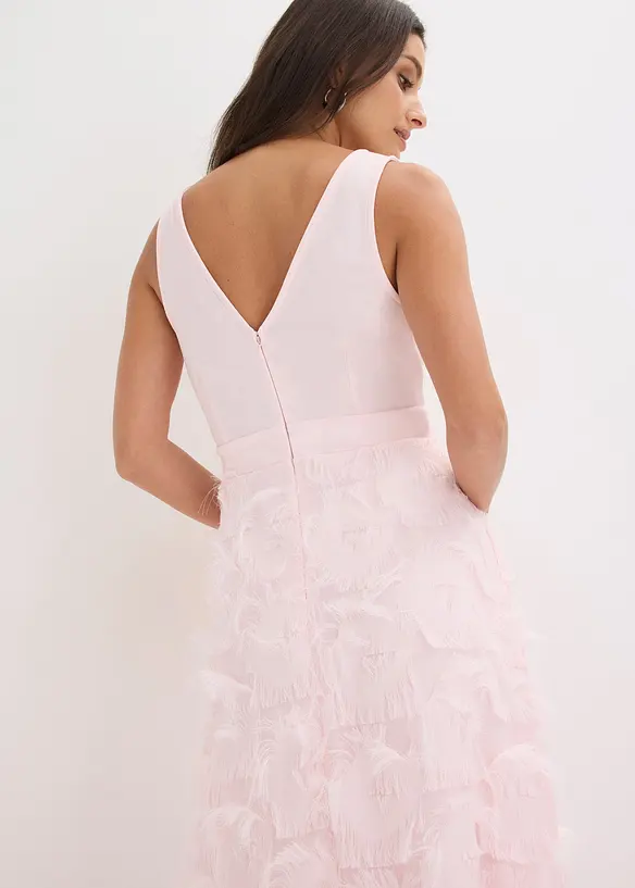 Abendkleid mit Wimpern-Detail, bonprix