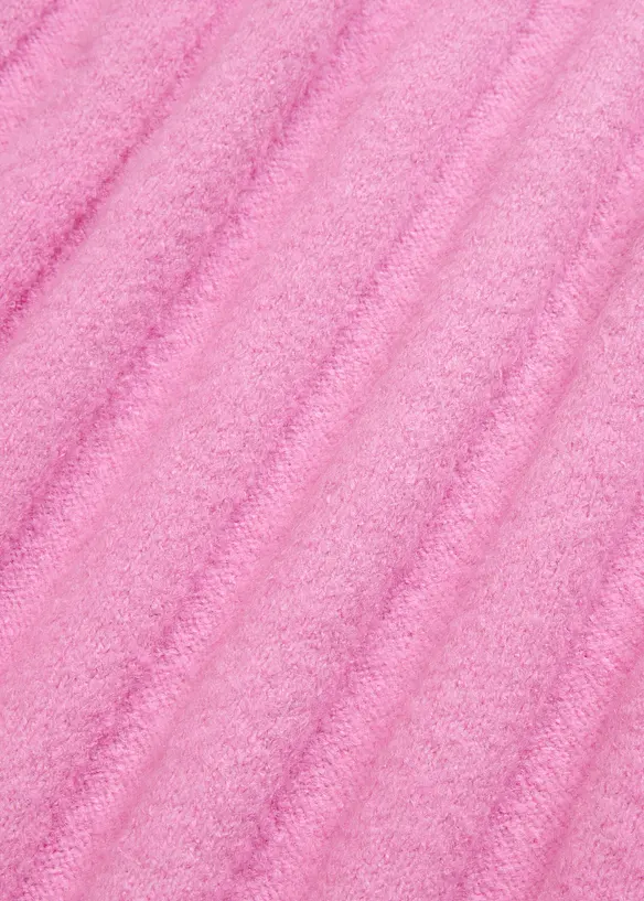 Gerippter Rollkragenpullover, bonprix