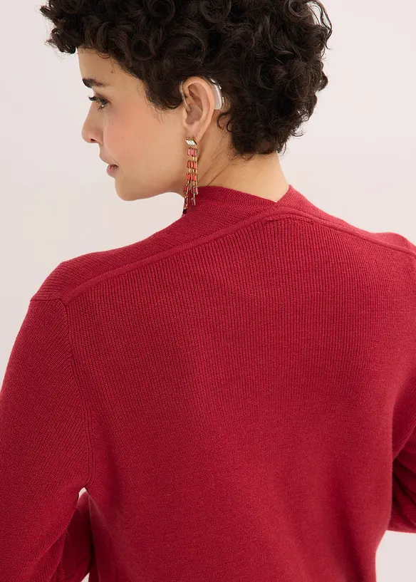 Longstrickjacke mit Viskose, bonprix