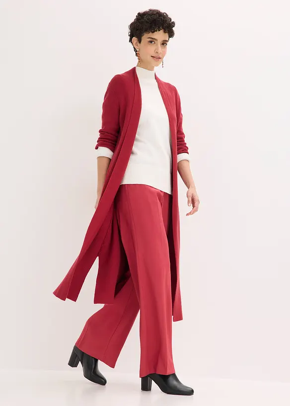 Longstrickjacke mit Viskose, bonprix