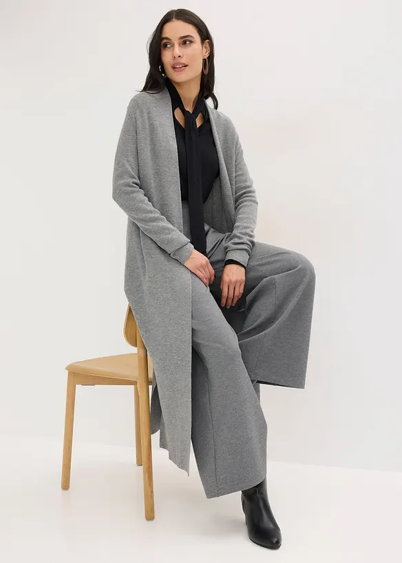 Longstrickjacke mit Viskose, bonprix