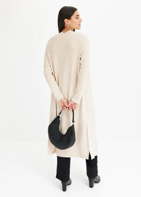 Longstrickjacke mit Viskose, bonprix