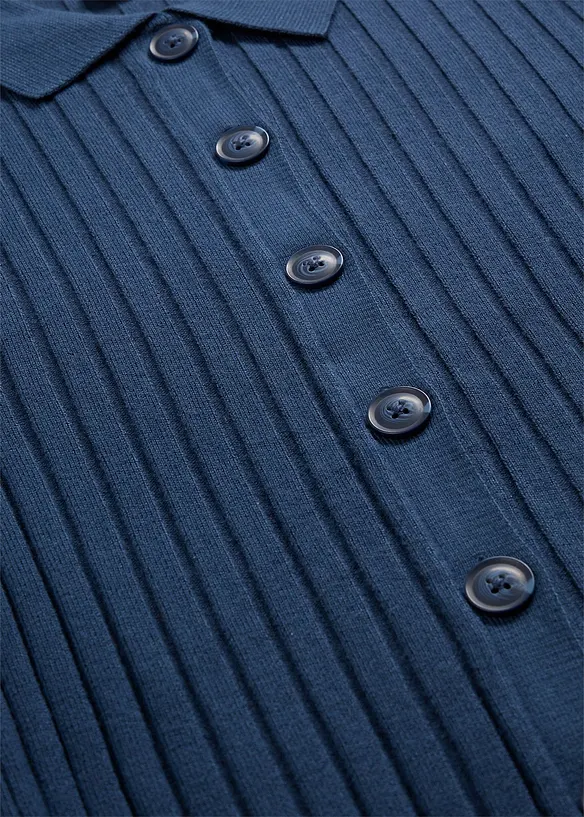 Geripptes Shirt aus flie&szlig;endem Viskose-Mix, bonprix