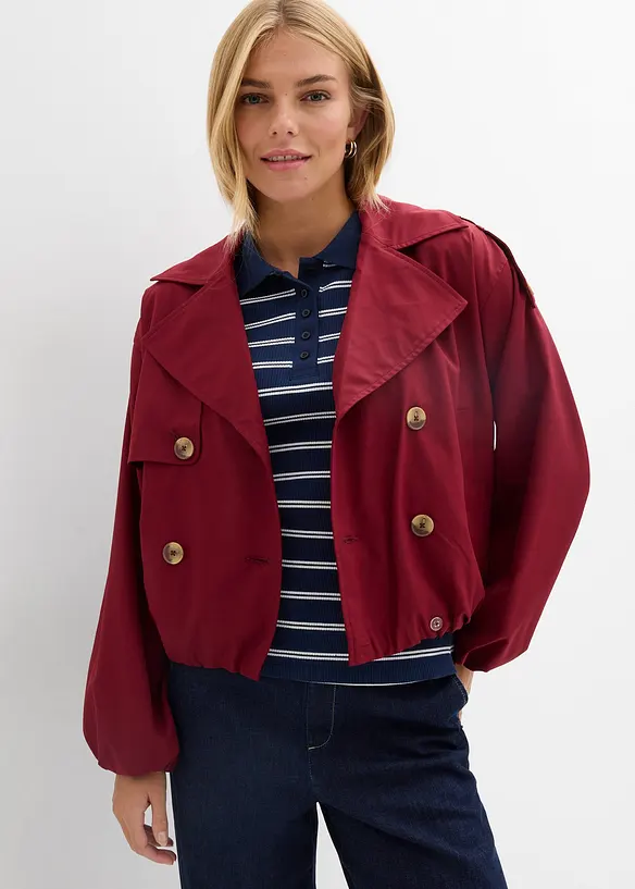 Veste trench courte, bonprix