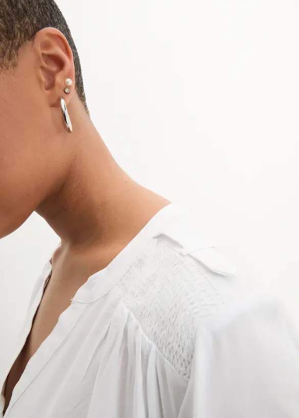 Tunikabluse aus softer Viskose, bonprix